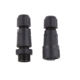 Maxbell 5A 7.5mm IP68 5 Pins Assembled Waterproof Electrical Cable Connector Socket