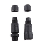 Maxbell 5A 7.5mm IP68 5 Pins Assembled Waterproof Electrical Cable Connector Socket