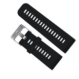 Maxbell Silicone Watch Wrist Band Replacement Strap for Garnin vivoactive+HR Black