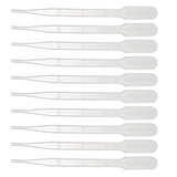 Maxbell 10pcs 3ml Precise Graduated Liquid Transfer Pipettes.