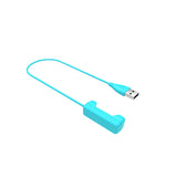 Maxbell USB Charging Cable Cord Charger For Fitbit Flex 2 Smart Watch 15cm Blue