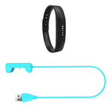 Maxbell USB Charging Cable Cord Charger For Fitbit Flex 2 Smart Watch 15cm Blue