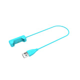 Maxbell USB Charging Cable Cord Charger For Fitbit Flex 2 Smart Watch 15cm Blue