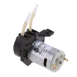 Maxbell Peristaltic Miniature Dosing Pump Head & Connector For Arduino Lab Black 12V