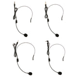 Maxbell Ear Hook Omni-Directional Boom Head Worn Microphone  3.5mm Straight Angle