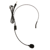 Maxbell Ear Hook Omni-Directional Boom Head Worn Microphone  3.5mm Straight Angle