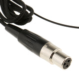Maxbell Double Ear Hook Wired Headset Headworn Microphone Black XLR 3Pin
