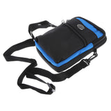 Maxbell Waist Belt Bum Bag Sport Travelling Cell Phone Case Cover Purse Pouch blue