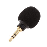 Maxbell Mini Plug in Vocal Instrument Condenser Microphone 3.5mm Mono TS Plug Black