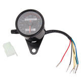 Maxbell 12V Universal Motorcycle Dual Speedometer Odometer W/ Backlight 0-160Km/h