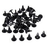 Maxbell 30pcs Nylon Fastener Rivet Clip Retainer Fit Mazda MX6 Ford Probe