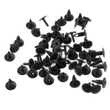 Maxbell 30pcs Nylon Fastener Rivet Clip Retainer Fit Mazda MX6 Ford Probe