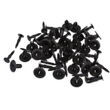 Maxbell 30pcs Nylon Bumper Fastener Rivet Retainer for Mazda GJ2168885