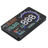 Maxbell 5.5" Multi-color Screen A8 Car HUD Head up Display OBD II Speed Warning