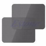 Maxbell 2Pcs Car Rear Window Side Sun Shade Cover Block Static Cling Visor Shield