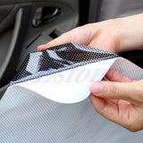 Maxbell 2Pcs Car Rear Window Side Sun Shade Cover Block Static Cling Visor Shield