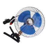 Maxbell Mini Ocillating Cooling Clip Air Fan Portable for Truck Car Vehicle-12V