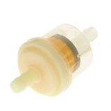 Maxbell Universal Motorcycle Mini Inline Fuel Gas Petrol Filters Engine Plastic Car