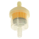 Maxbell Universal Motorcycle Mini Inline Fuel Gas Petrol Filters Engine Plastic Car