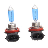 Maxbell 2pcs H11 6000K Xenon Gas Halogen Headlight White Light Lamp Bulbs 100W 12V