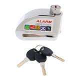 Maxbell Security Anti Thief Motorcycle Bike Scooter Disc Brake Alarm Lock Silver Hot