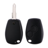 Maxbell Replacement 2 Buttons Key Cover Uncut Blade for Renault Duster Logan