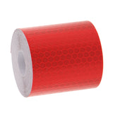 Maxbell 3M Warning Reflective Safety Tape Adhesive Sticker for Truck Car Red