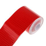 Maxbell 3M Warning Reflective Safety Tape Adhesive Sticker for Truck Car Red