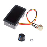Maxbell DC 6-30V 6V 12V 24V 5A PWM Motor Speed Controller With Digital Display