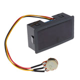 Maxbell DC 6-30V 6V 12V 24V 5A PWM Motor Speed Controller With Digital Display