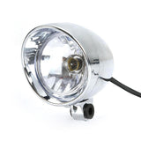 Maxbell 2Pcs 4" Chrome Motorcycle Bullet Front Headlight Fog Light Lamp for Harley