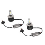 Maxbell 7200LM LED Headlight Kit H4 9003 Hi/Low Beams 6000K Bulbs 80W