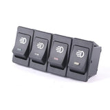 Maxbell 4x 4Pins LED On/Off Rocker Toggle Switch Driving Fog Lamp/Work Light Bar