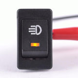 Maxbell 4x 4Pins LED On/Off Rocker Toggle Switch Driving Fog Lamp/Work Light Bar