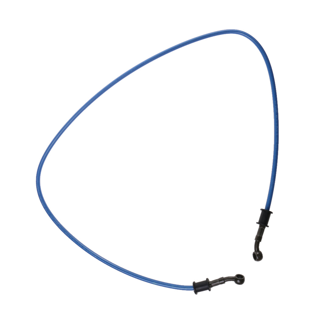 Maxbell Motorcycle Braided Steel Brake Clutch Oil Hose Line Pipe Tube 120cm Blue
