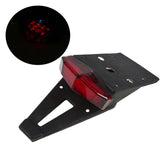 Maxbell Motorcycle Motocross LED Rear Tail Light  Red