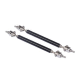 Maxbell 75mm Adjustable Front / Rear Wind Splitter Frame Bumper Protector Rod Black