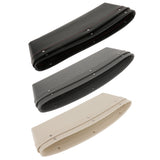 Maxbell Car Seat Slit Pocket PU Leather Catcher Storage Organizer Box Caddy Beige