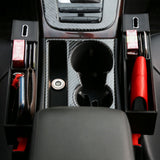 Maxbell Multifunction Car Seat Pocket Storage Organizer Box Caddy Black