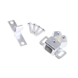 Maxbell Cabinet Cupboard Furniture Door Magnetic Catch Stopper Roller Latch - Silver