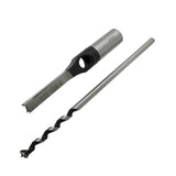 Maxbell Square Hole Saw Wood Drill Bit Mortising Chisel Woodworking Tool Bit 9.5mm