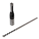 Maxbell Square Hole Saw Wood Drill Bit Mortising Chisel Woodworking Tool Bit 9.5mm