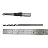 Maxbell Square Hole Saw Wood Drill Bit Mortising Chisel Woodworking Tool Bit 9.5mm