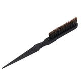 Maxbell Professional Hairdressing Teasing Back Combing Hair Brush Styling Comb Black