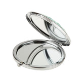 Maxbell Travel Foldable Mirror Make up Cosmetic Magnifying Pocket Mirror Clear