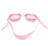 Maxbell Cute Kids Swimming Goggles Glasses Anti-fog Swim Goggle Crab Decor Pink