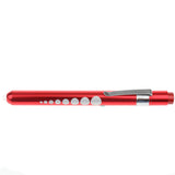 Maxbell Mini Portable Pen Light LED Flashlight Pocket Medical Torch Light Red