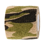 Maxbell 1 Roll Army Camo Outdoor Hunting Camping Stealth Tape Wrap Green Camouflage