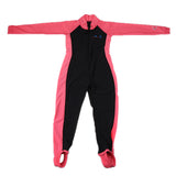 Maxbell Kids Full Body Swimwear Long Sleeve Swimming Diving Wetsuit Girl S Pink