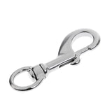 Maxbell Marine Stainless Steel Round Eye Swivel Bolt Snap Hook Dog Chain Clip 88mm